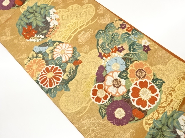 JAPANESE FUKURO OBI / KIN-TOSHI / WOVEN TREASURES / ARTIST WORK